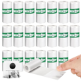 thumbnail image 2 of LOVEVER 40PCS Mini Printer Paper  Thermal Sticker Paper Self-Adhesive Mini Paper Notes Black on White 5.7x2.5cm, 2 of 8