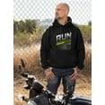 thumbnail image 2 of Push Yourself 98 Hoodie Men -Image by Shutterstock, Male 3X-Large, 2 of 4