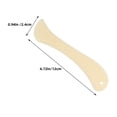 thumbnail image 2 of LABSERRON 5Pcs Paper Bender Plastic Burnishing Tool for Home and Office Use, 2 of 8