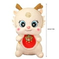 thumbnail image 5 of XEOVHV Chinese New Year 2024 Dragon Plush Lovely Doll, Lunar New Year Zodiac Stuffed Animals Lovely Dragon Boy Toy for Spring Festival for Home Decoration, Year of The Dragon 2024 Ideal Gifts, 5 of 5