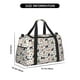 thumbnail image 3 of Balery Black Cat And Snake Bolsa de Gimnasio para Mujeres, Bolsa de Viaje con Bolsillo Húmedo, Bolsa de Fin de Semana para Mujeres, Bolsa de Viaje Resistente al Agua, 3 of 7