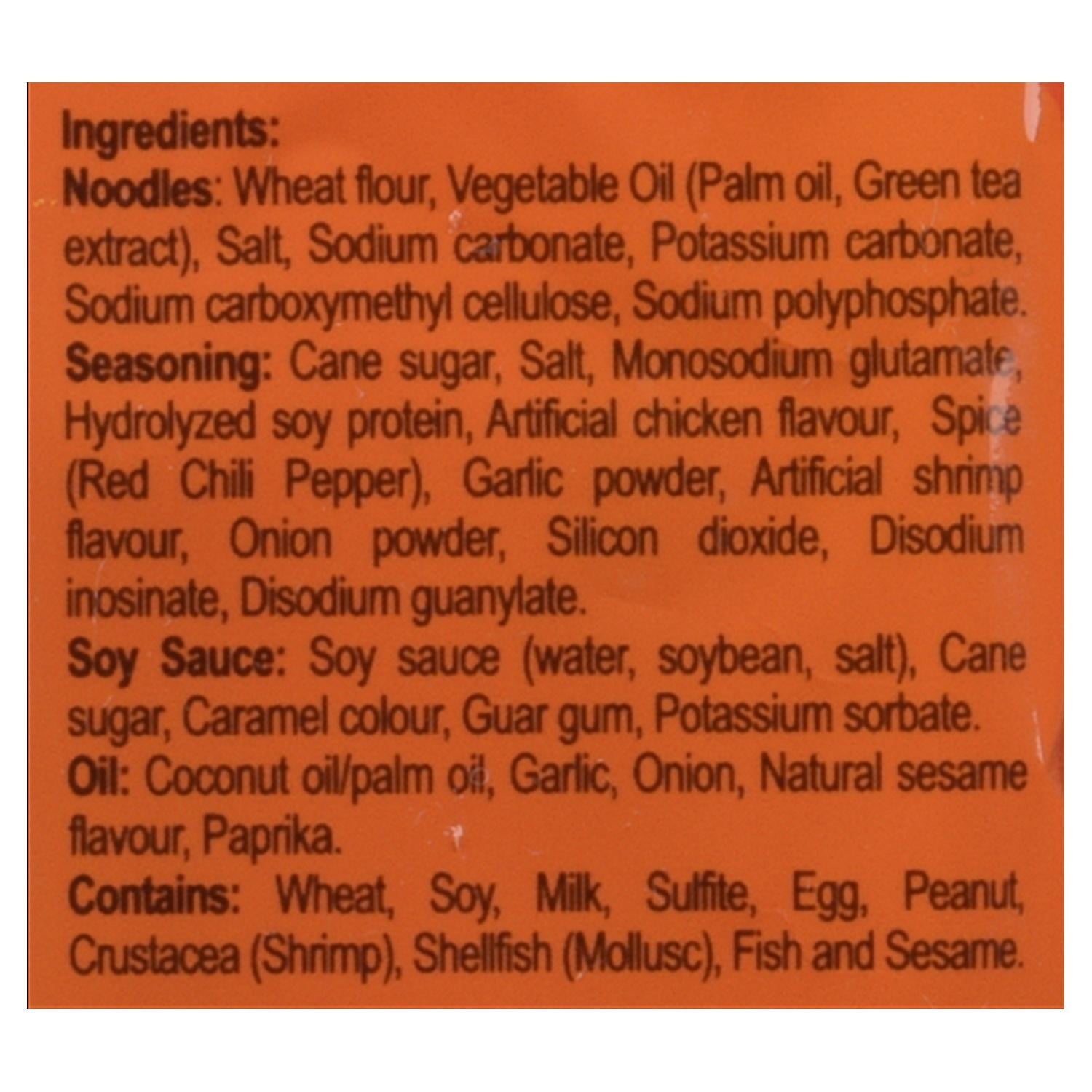 Lucky Me! Nouilles instantanées Pancit Canton Saveur Sucré&Épicé 6 x 60g