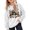 White, variant on Venzia Women Cute Fall Sweatshirt, Retro Pumpkin Black Cat Cartoon Graphic Crewneck Casual Autumn Pullover Top