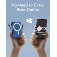 thumbnail image 4 of Banco de energía magnético compatible con batería Magsafe de 10000 mAh, 4 of 7