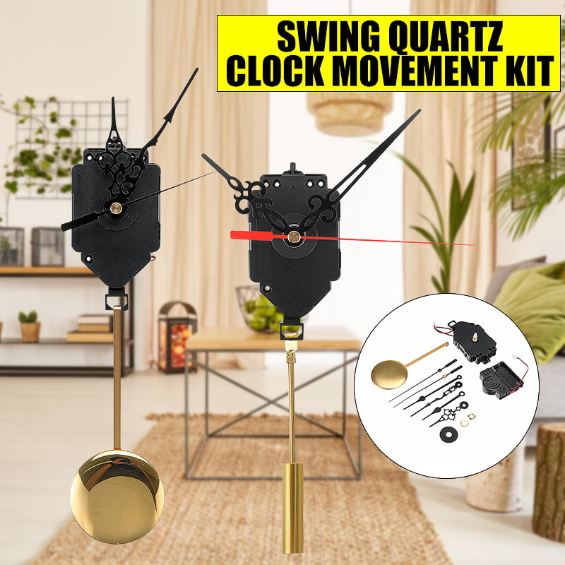 Quartz Pendulum Trigger Clock Movement Chime Music Kit Box Completer Home Office 