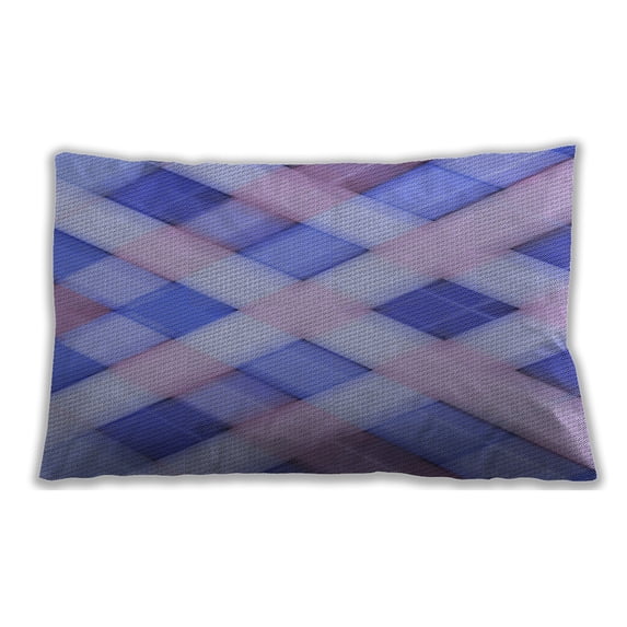 Ahgly Company Outdoor Rectangular Contemporary Lumbar Throw Pillow, 13 inch by 19 inch