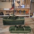 thumbnail image 5 of Large Capacity Tool Bag Heavy Duty Tool Organizers Canvas Toolkit Organizers Tool Storage Bag for Electrical Plumbing 35 cm 19.5 cm, 5 of 5