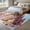 Light Brown, variant on Area Rug for Living Room, Pink Blue Christmas Non-Slip Indoor Large Carpet for Bedroom/Dining Room, Xmas Farmhouse Snowflake Tree Cute Washable Low-Profile Rectangle Floor Runner Rugs - 5 x 8 Ft