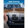 thumbnail image 5 of Paquete de 2 soportes magnéticos de metal para teléfono para coche con imán fuerte, ajuste de un segundo y rotación de tablero de 360°, compatible con iPhone y todos los teléfonos inteligentes, 5 of 5