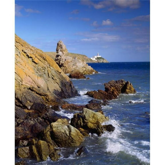 Co Dublin The Bailey Lighthouse Poster Print, 13 x 16