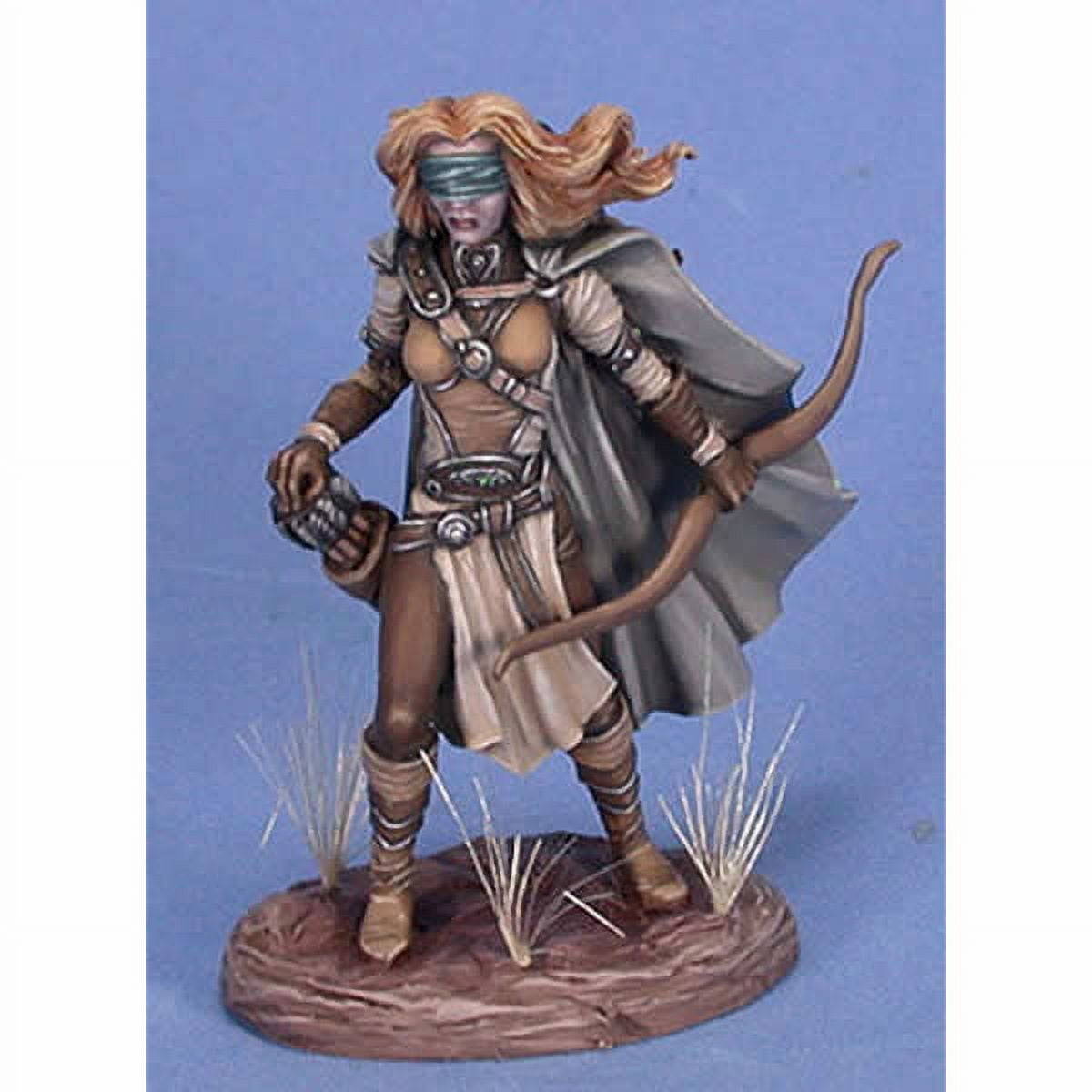 Female Cavalier With Long Sword Miniature Visions In Fantasy Dark