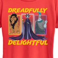 thumbnail image 2 of Disney Villains - Dreadlfully Delightful Scar Maleficent Hades - Women's Short Sleeve Graphic T-Shirt, 2 of 5