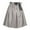 A-Grey400, variant on Yuanlong Womens Midi Skirts Solid High Waist Pleated Tie Belt Skirts Flowy Casual Spring Summer Outings Summer Lady Skirts