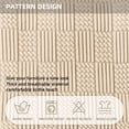 thumbnail image 4 of CJC Stretch Recliner Couch Covers, 4-Piece Recliner Chair Covers Furniture Protector with Elastic Side Pockets for Armchairs (Beige), 4 of 8