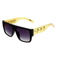 thumbnail image 5 of YAYUBA 80s 90s Hop Kit Rapper Accessories Outfit for Men Women Halloween Party,Gold, 5 of 7