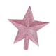 thumbnail image 3 of Adornos navideños ligeros con forma de estrella para la parte superior del árbol de Navidad Rosa, 3 of 9