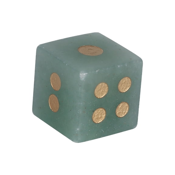 lixuesong Unique Natural Crystal Mult Sided Game Dices Round Corner Role Playing 6 Sided Table Games Dices Smooth Surfaces