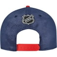thumbnail image 4 of Men's-Fanatics Navy/Red Winnipeg Jets Authentic Pro Rink Snapback Hat, 4 of 5