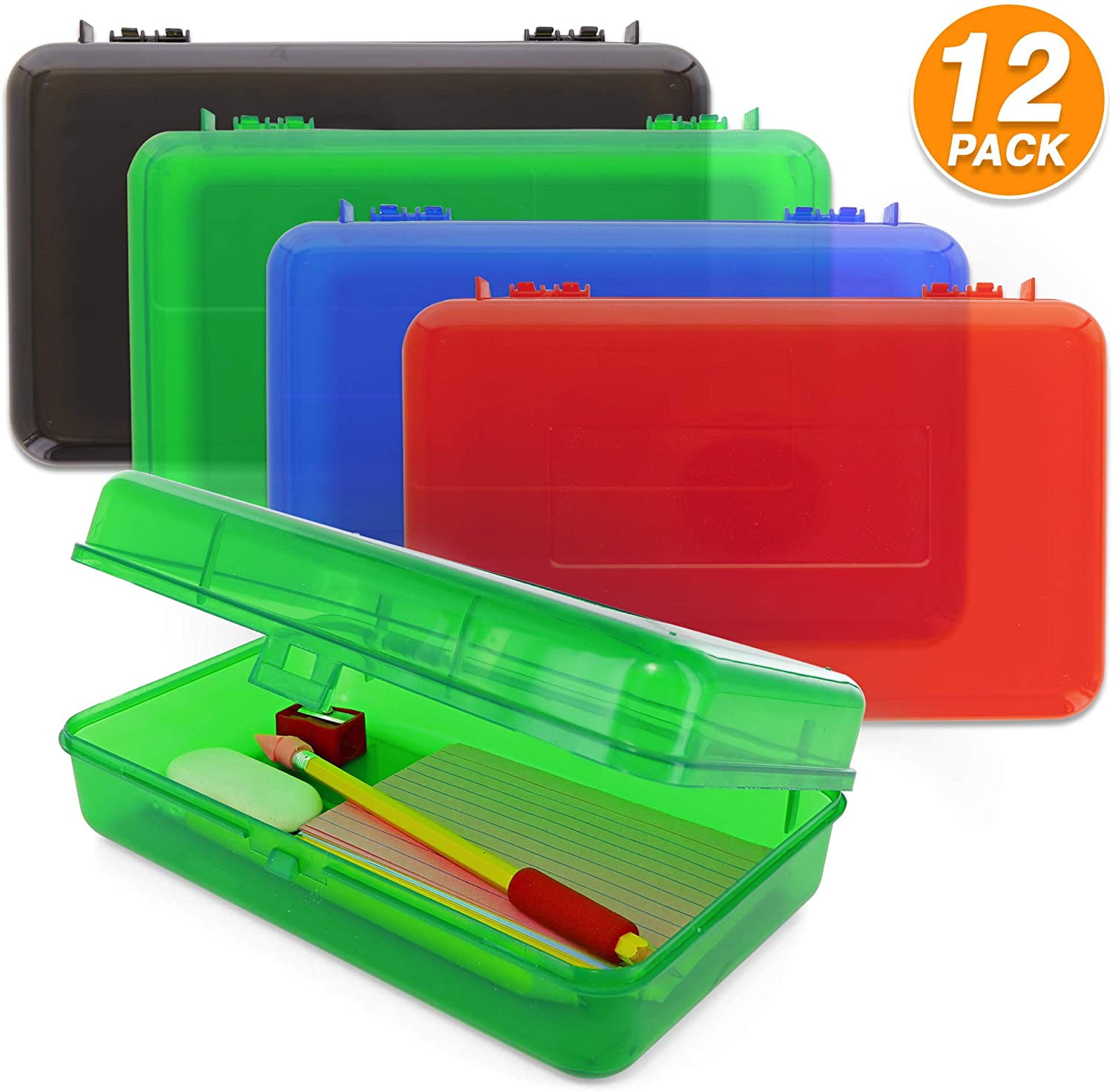 Multipurpose Utility Box Large Assorted Colors Durable Plastic