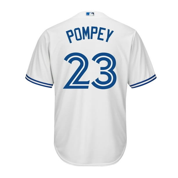 Maillot Domicile Dalton Pompey Toronto Blue Jays MLB Cool Base Replica