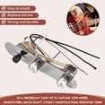 thumbnail image 3 of Prewired Guitar Control Plate Assembly,Loaded 3-Way Blade Switch Push Pull Potentiometer Excellent  Pot Speed Knobs, 3 of 7