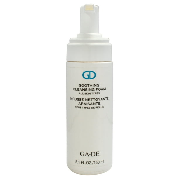 Espuma limpiadora calmante - Todo tipo de piel de GA-DE para mujeres - Limpiador de 5,07 oz