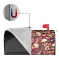 thumbnail image 2 of Fuzoiu Skull record Guitar music Print Decorative Waterproof Mailbox Cover,Welcome Magnetic Mailbox Cover, Post Letter Box Wrap Cover for Outdoor Decor -25.5x21 in, 2 of 8
