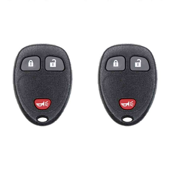 Car Key Fob Keyless Entry Remote for GMC Acadia 2009 FCC OUC60270 OUC60221 Part Number 15913420 20868852 20669056 20869056 22936099 20952475 (all PN's are interchangeable) Pack of 2