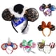 thumbnail image 2 of Disney-Diadema con orejas de Mickey Mouse pirata para febrero, lazo de pelo de lentejuelas, tocado de fiesta, juguete para niña, regalo de cumpleaños Gao Jinjia LED, 2 of 2