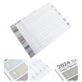 thumbnail image 4 of 1 Set Yearly Wall Hanging Calendar 2024 Creative Planner Wall Calendar Daily Schedule Calendar, 4 of 8