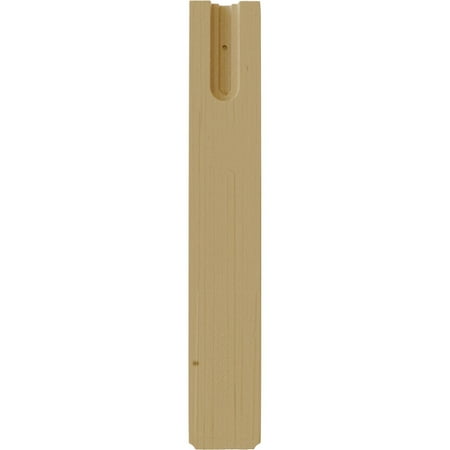 Ekena Millwork 1 3/4"W x 8 1/2"D x 11"H Plymouth Wood Bracket, Alder