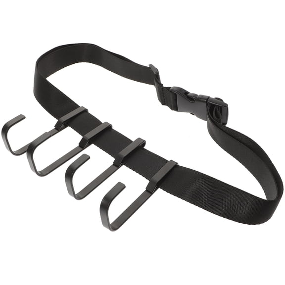 LABSERRON Black Metal Tree Stand Hangers Durable Hunting and Camping 1Set