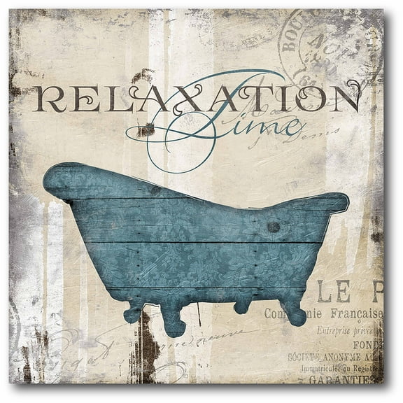Relaxation Time I Gallery-Wrapped Canvas Wall Art, 16x16
