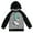 Light gray/black, variant on Minecraft Creeper Little Boys Fleece Pullover Hoodie Little Kid to Big Kid