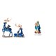 thumbnail image 1 of Estatua de resina de reno y alce, colección de arte decorativo, figura de animal, pareja de ciervos, figuras acrílicas para decoración de escritorio,, 1 of 8