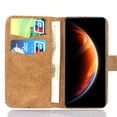 thumbnail image 3 of Logicom Lunar Pro Case 6.5" 6 Colors Flip Ultra-thin Fashion Customize Soft Leather Exclusive Phone Crazy Horse Cover Red, 3 of 6