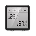 thumbnail image 1 of Seitruly Pantalla Digital Tuya, Sensor de temperatura y humedad, WiFi, termómetro LCD, ℃/℉, cambio de Control de voz, compatible con de Electrónica Tipo 3, 1 of 6
