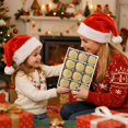 thumbnail image 7 of 12Pcs 3.15 Inch Khaki Velvet Christmas Ball Ornaments, Flocked Shatterproof Hanging Baubles for Holiday Tree Home Decor, 7 of 7