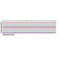 thumbnail image 3 of Ambesonne Chevron Fabric by the Yard Upholstery, Pastel Tones Zigzags, 1 Yard, Multicolor, 3 of 5