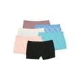 thumbnail image 5 of Joyspun Women's Seamless Boyshort Panties, 6-Pack, Sizes XS-XXXL, 5 of 5