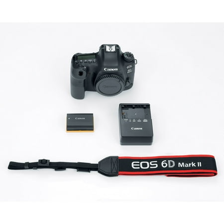 Canon - EOS 6D Mark II DSLR Video Camera (Body Only) - Black