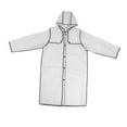 thumbnail image 1 of koolsoo Pluie Poncho, Capuche et Manches EVA Imperméable Léger Portable Long Rapide Noir L, 1 of 9