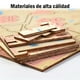 thumbnail image 5 of Rompecabezas de Madera 3D VIMI Modelo Casa Rosa, 5 of 10