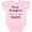 AD-Pink, variant on Inktastic Great Grandmas Favorite Heart Great Grandchild Boys or Girls Baby Bodysuit