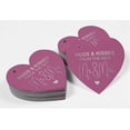 thumbnail image 4 of Inkdotpot Hugs & Kisses From The Wedding Bottle Tag Real Silver Foil Favor Hang Tag 100 Pack, 4 of 6