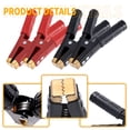 thumbnail image 3 of Anxingo 1000A Battery Jumper Cable Clamps, Heavy Duty Alligator Clips with Pure Copper Jaws-4Pcs, 3 of 7