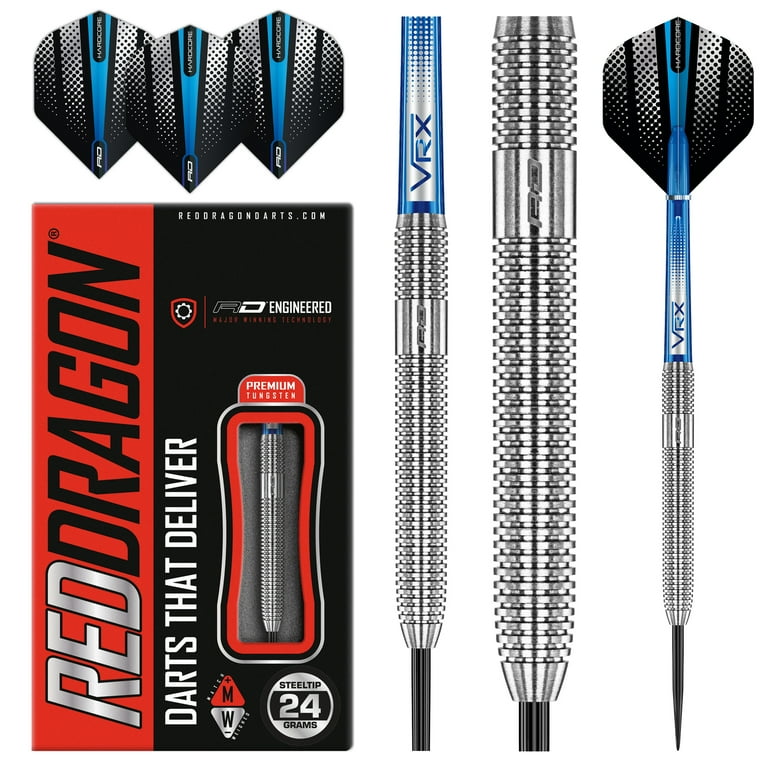 ほぼ新品☆RED DRAGON DART THAT DELIVER Amazon.com : RED DRAGON Reflex 24g - Tungsten Darts Set with