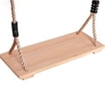 thumbnail image 4 of Wooden Swing Set - Indoor/Outdoor Recreational Swing Rope Toy for Kids, 4 of 8