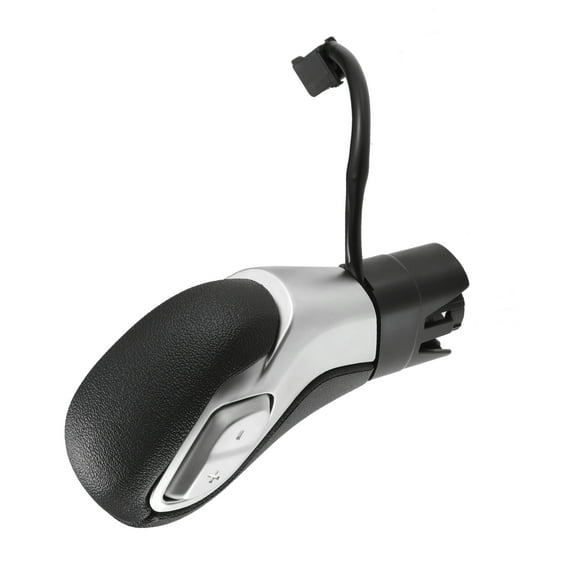 Unique Bargains Car Automatic Transmission Shift Knob Replacement for Buick Verano 2012-2017 Black Silver Tone