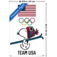 thumbnail image 3 of Team USA x Peanuts – Snoopy Winter Ski Jump Wall Poster, 22.375" x 34", 3 of 5